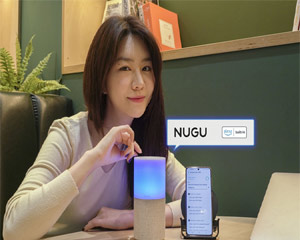 누구 캔들 ‘Alexa’ 탑재로 영어도 지원해